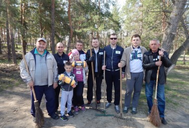 "Clean City": 276 employees of DTEK Luhansk TPP helped Happiness to become purer and more beautiful