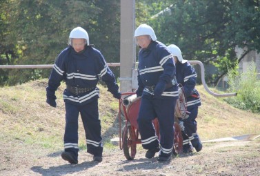 На ДТЕК Придніпровській ТЕС погасили пожежу. Умовну.