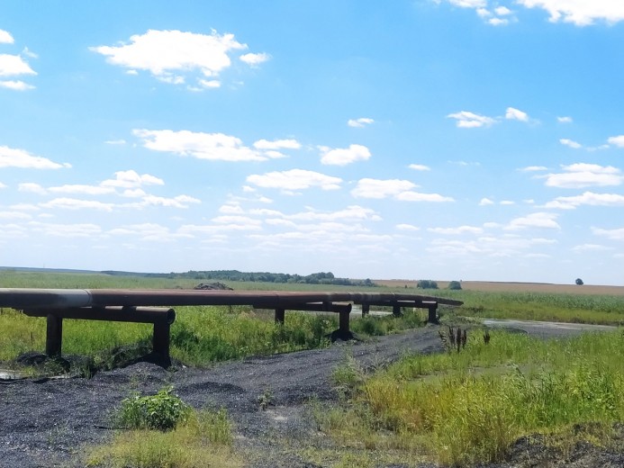 Preventing risks: power engineers of DTEK Ladyzhynska TPP are repairing an ash and slag pipeline