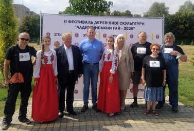 Ladyzhynskyi Holt-2020: a wood sculpture festival opens in Vinnytsia region with support from DTEK