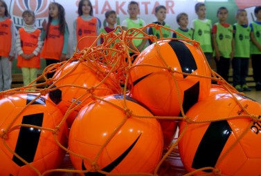 The 64th Come On, Let’s Play! football field is opened in Ukraine