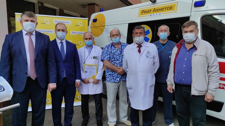 Carpathian region has received 21 ventilators from DTEK and Rinat Akhmetov Foundation since the beginning of the pandemic