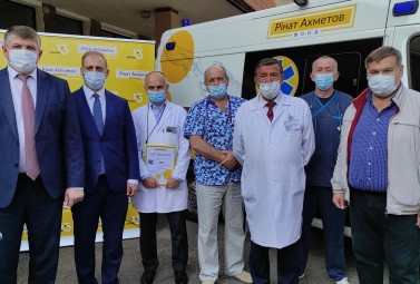 Carpathian region has received 21 ventilators from DTEK and Rinat Akhmetov Foundation since the beginning of the pandemic