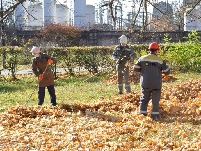 Cleanness through unity: Dobrotvir power engineers joined the Green City action