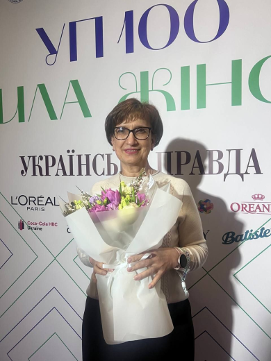 Директорка машинобудівного заводу ДТЕК Енерго Тетяна Калугіна увійшла до проєкту лідерок «УП100.Сила жінок»