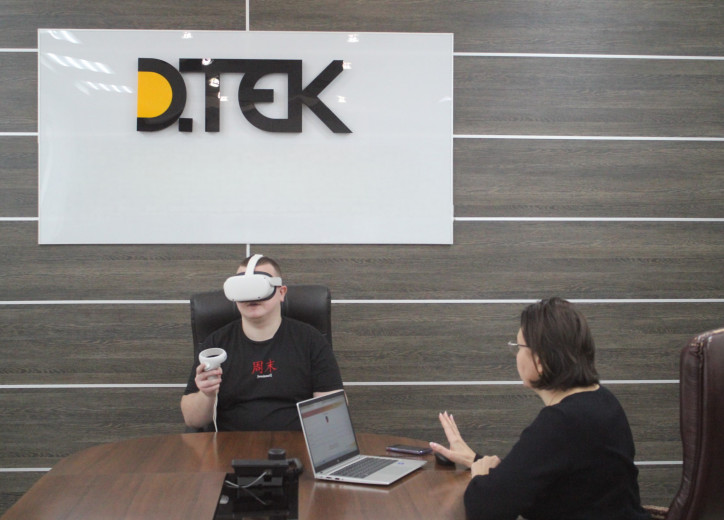 The first in the Ukrainian industry: DTEK introduces a programme to support employees' mental health using VR technologies