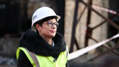 EU Commissioner Marta Kos visits DTEK Energo thermal power plant as attacks against Ukraine’s energy system intensify