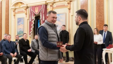 Президент нагородив десятьох енергетиків ДТЕК Енерго державними нагородами за внесок у збереження світла в Україні