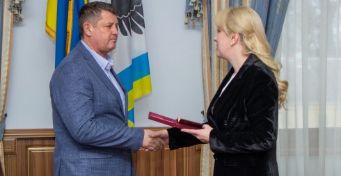 Працівнику ТЕС ДТЕК Енерго Сергію Крючку вручили державну нагороду - почесне звання «Заслужений енергетик України»