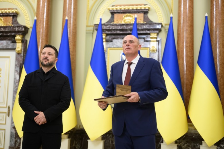 Президент нагородив директора Придніпровської ТЕС Анатолія Боричевського відзнакою «Національна легенда України»