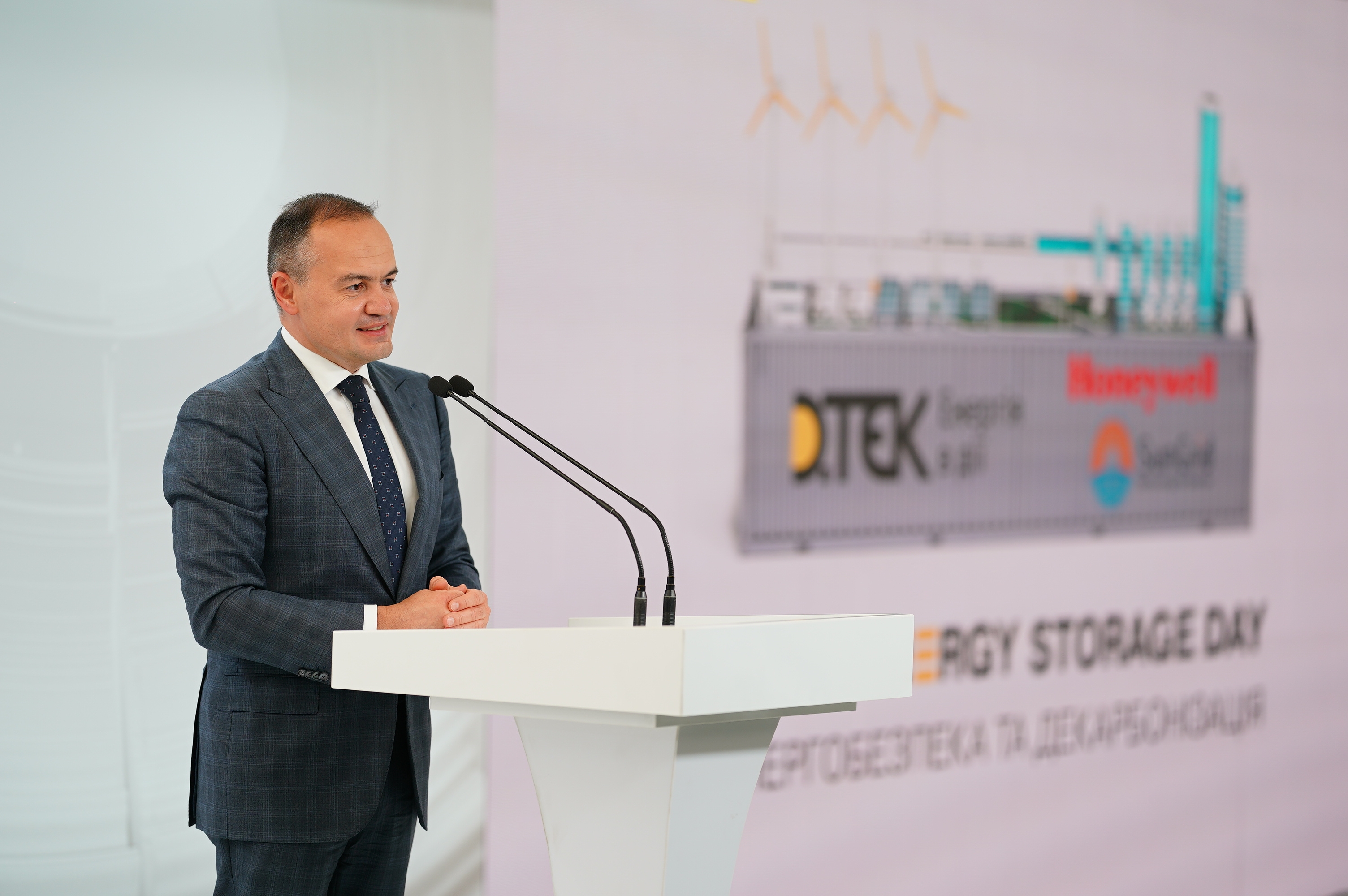 DTEK officially launches Ukraine’s first industrial energy storage system