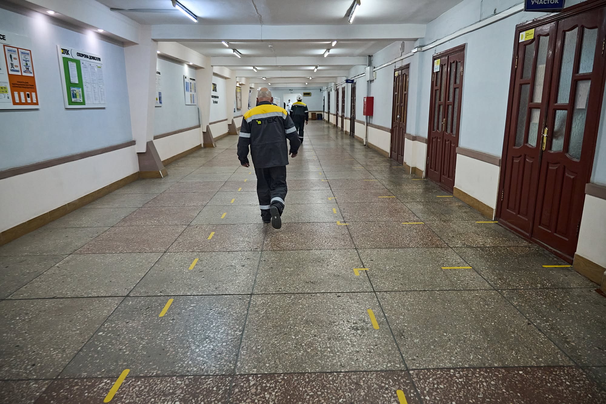 Під час візиту на одну з прифронтових шахт Дніпропетровщини Денису Шмигалю презентували новостворене доступне середовище для ветеранів з інвалідністю.  1