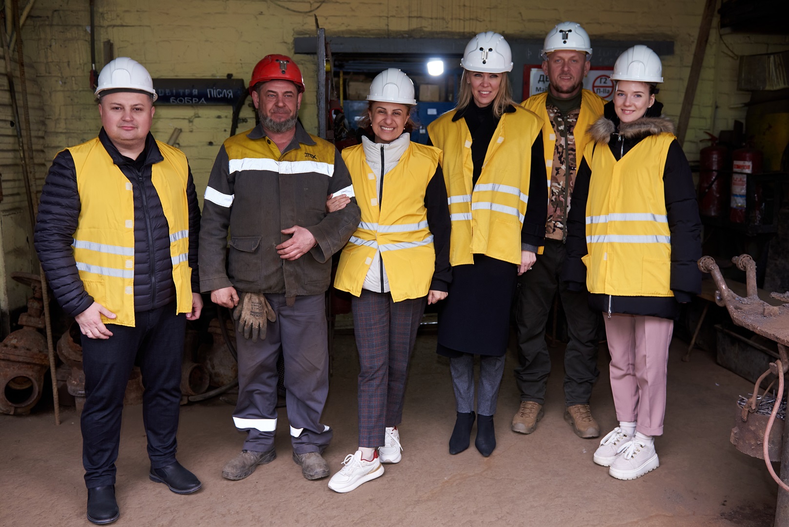 ДТЕК Енерго презентував інклюзивне середовище на наземній поверхні шахти Міністерці у справах ветеранів Наталії Калмиковій.  1